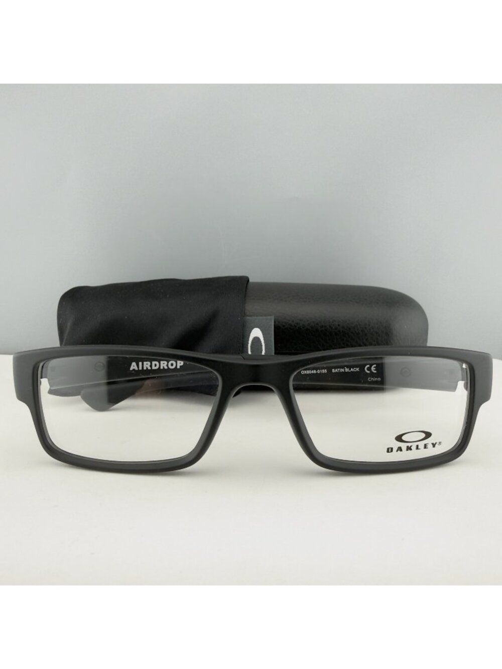 Oakley Airdrop Frames Only Eyeglasses OX8046-0155 Satin Black 55-18-143